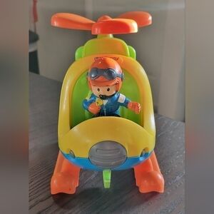 Fisher price little people helicopter and pilot